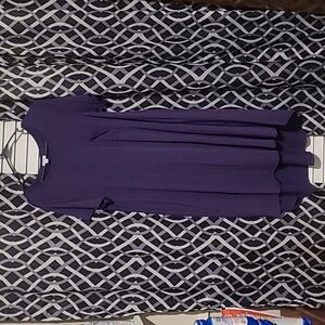 Lularoe Carly. Large, Dark Purple.